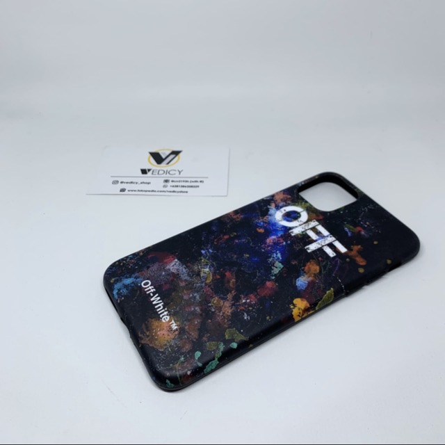 CASING HP OFFWHITE DIAG GALAXY PAINTING CASE IPHONE 7/7+/8/8+/X/XS/XR/XSMAX/11/11PRO/11PROMAX