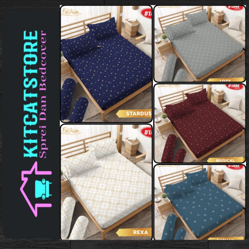 Sprei Kintakun Gold - Queen T30 (140X200 145X200 150X200 160X200) Anti Bakteri tinggi 30 Terlaris pi