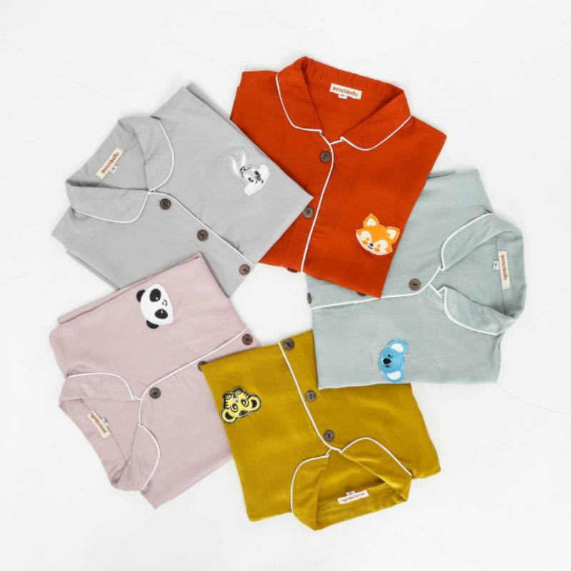 Sale Atasan Piyama Baju Tidur Anak Laki Laki Perempuan Usia 1-7Th