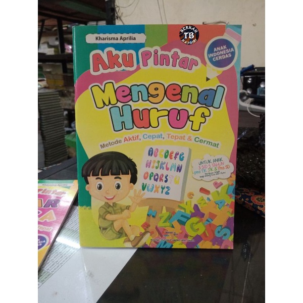 Buku Aku Pintar Mengenal Huruf (21×29cm)