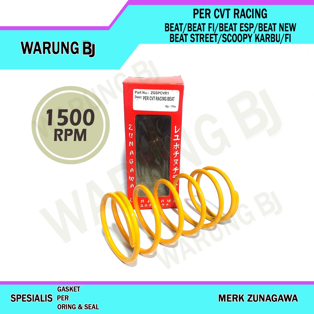 Jual Per Cvt Racing Rpm Honda Beat Fi New Esp Street Scoopy Rpm Shopee Indonesia