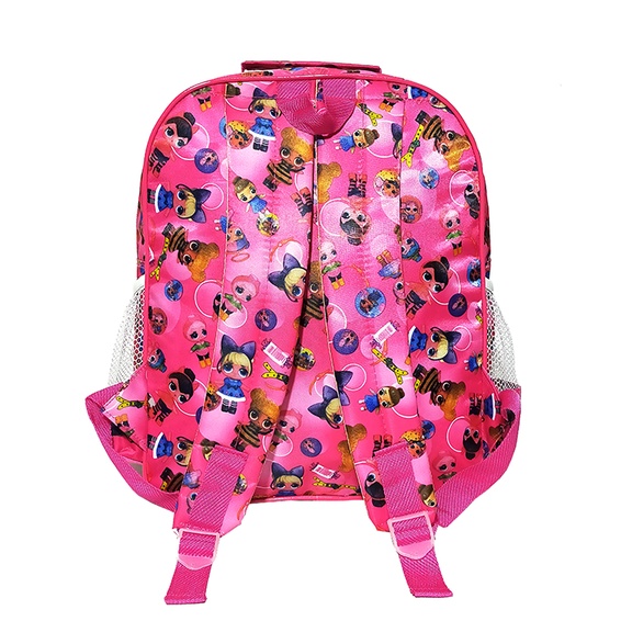 APPA Tas Ransel Anak Prempuan Sekolah Sequin Usap 2 Gambar Karakter LOL - FROZEN