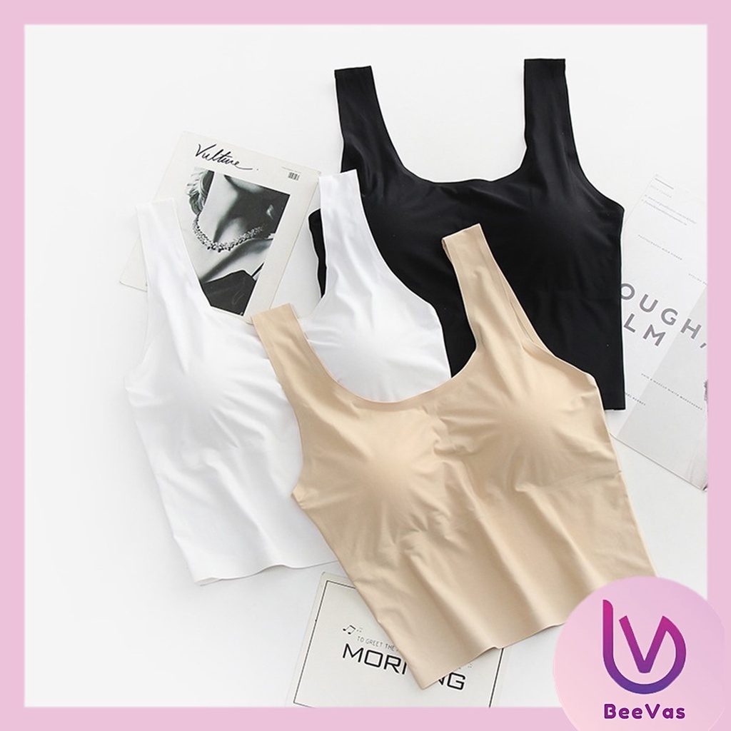 BV.ID BR912 Tanktop Atasan Wanita Pad Busa Seamless Tank top Busa Tanpa Jahitan