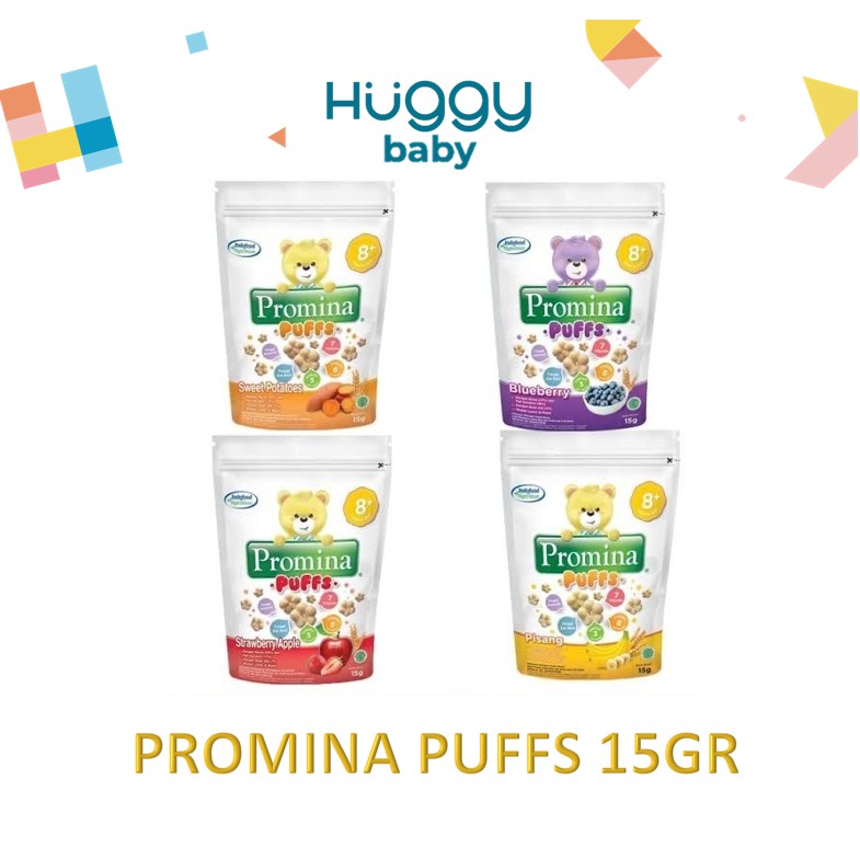 Promina PUFF PUFFS Cemilan Anak Snack Bayi Baby