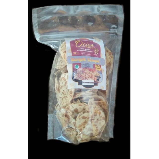 

Ocien Keripik tempe sagu 140g original