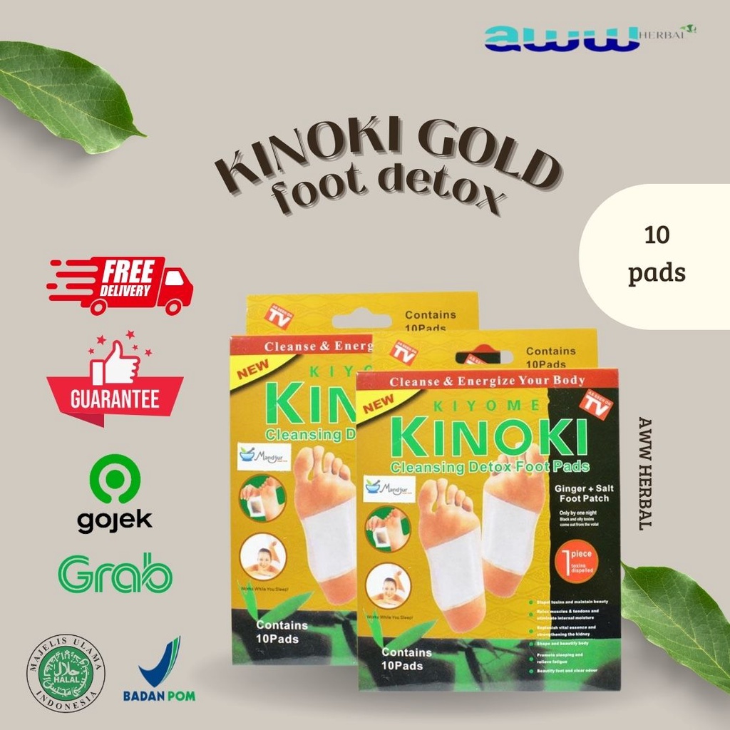 Kinoki Gold - Foot Detox