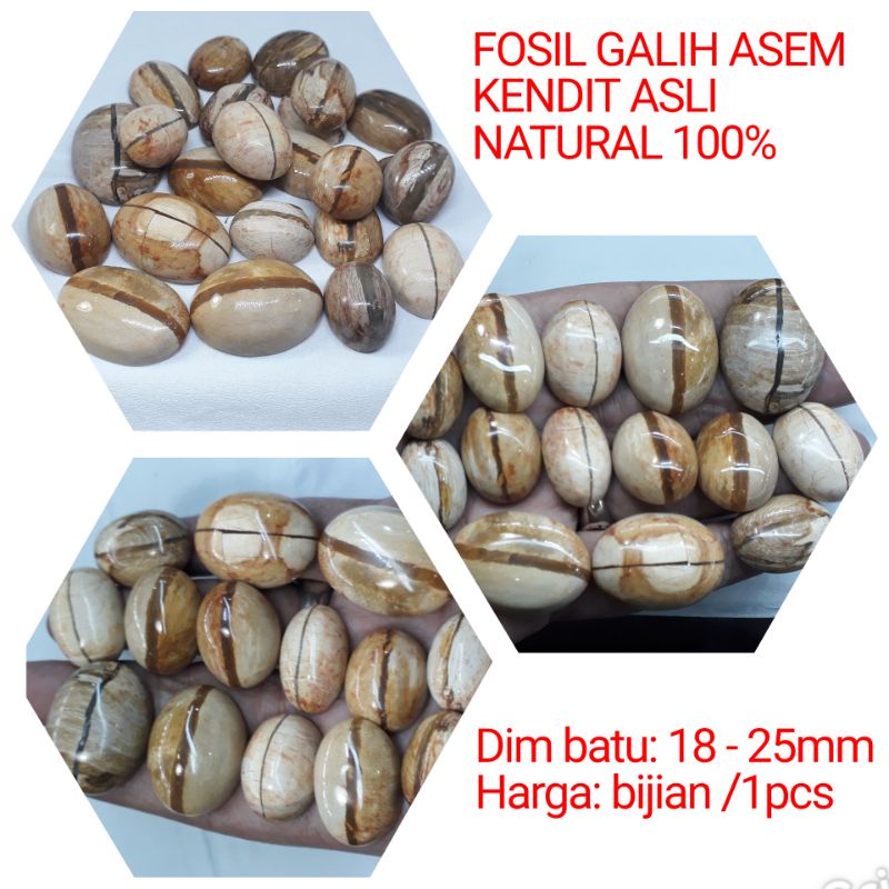 BATU CINCIN GALIH ASEM KENDIT ASLI NATURAL 100%