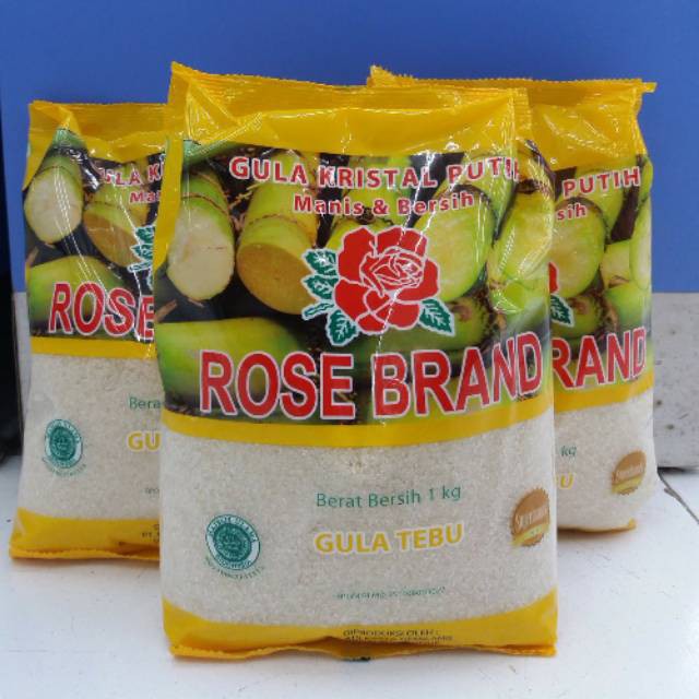 

Gula kuning rosebrand 1 kg/1 pack / Pcs