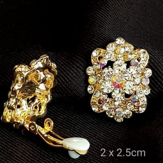 Anting Giwang Anting Jepit Ful Mata