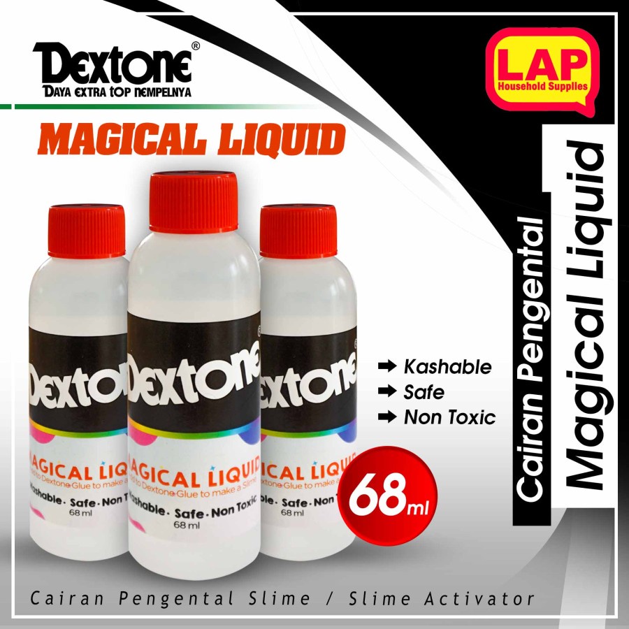 Dextone Magical Liquid Activator 68ml untuk Slime