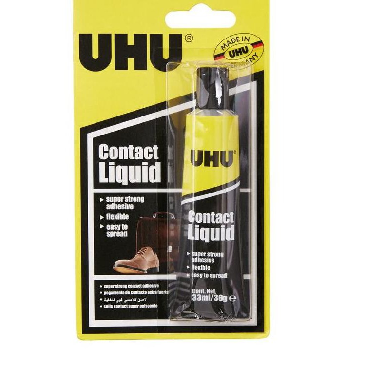 

Lem UHU Kuat Contact Liquid 33 ml ( Utk Sepatu & Tas ) - Per Pc