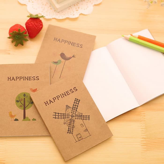 

Buku Tulis Unik / Book Mini Edisi Happiness