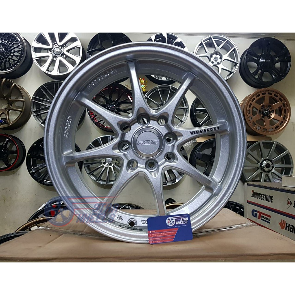 Velg Mobil Rays CE28 R15 x7 Hole 8 4x100 4x114