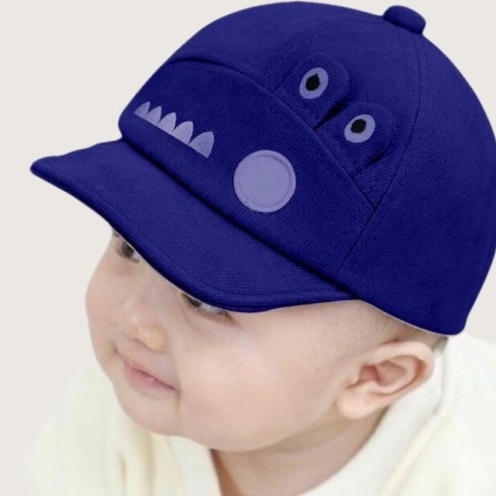 TOPI ANAK BAYI LAKI LAKI PEREMPUAN  MOTIF ALIGATOR TOPI ANAK BASEBALL 3 BULAN SAMPAI 3 TAHUN-8