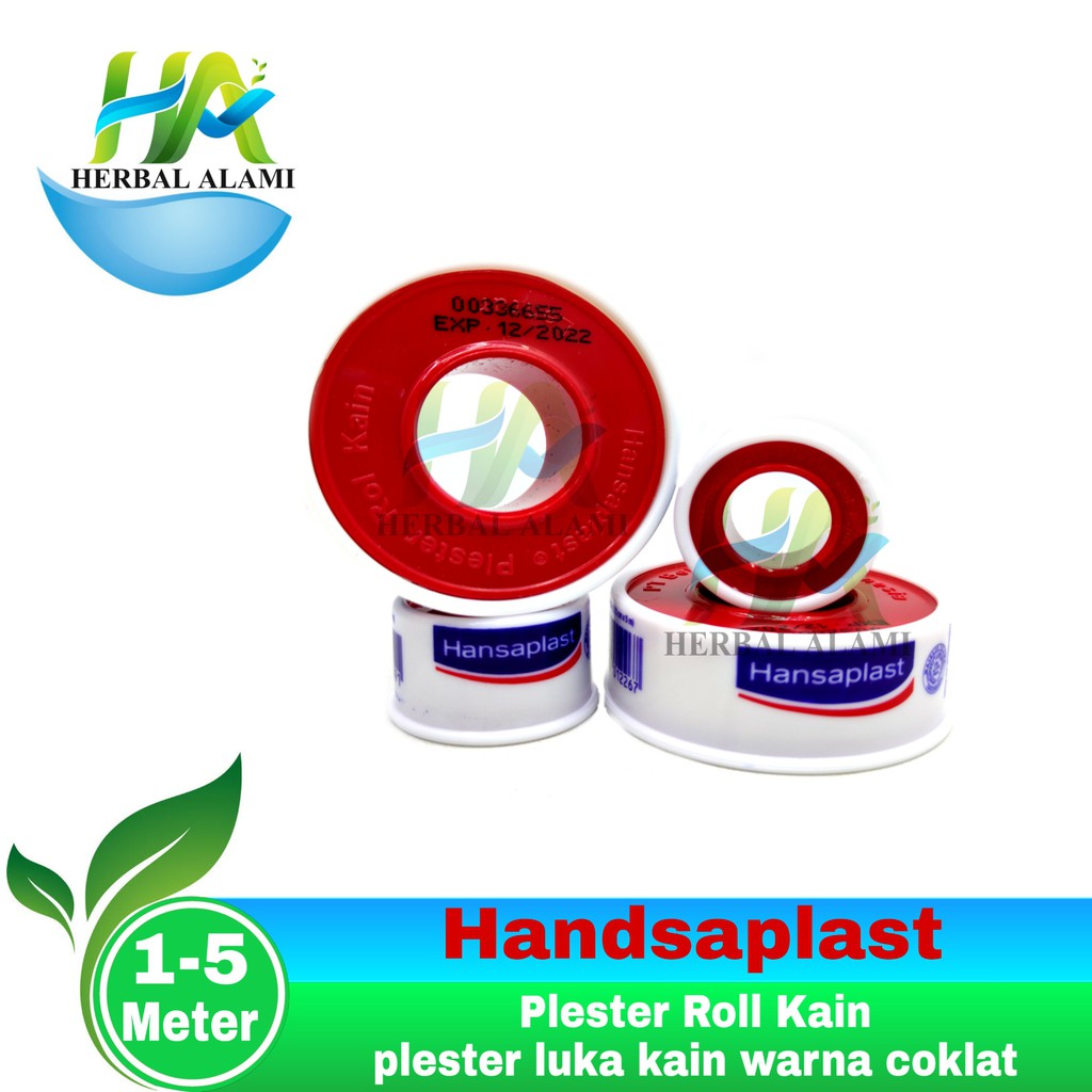 Hansaplast Roll Plaster Kain Coklat