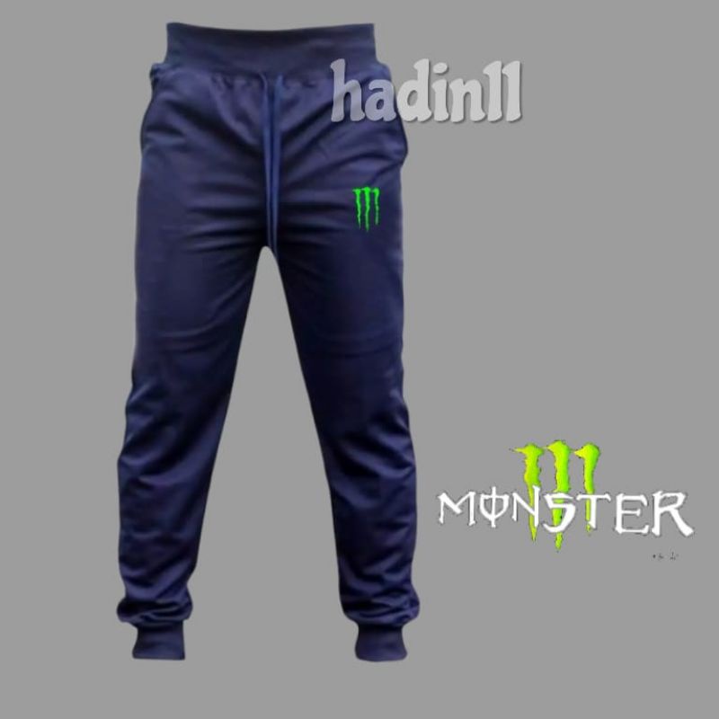 CELANA JOGER PANJANG PRIA WANITA SURFING DISTRO PREMIUM TRAINING TRENING JOGGER SWEATPANT TRACKPANTS ukuran s m l xl xxlMONSTER