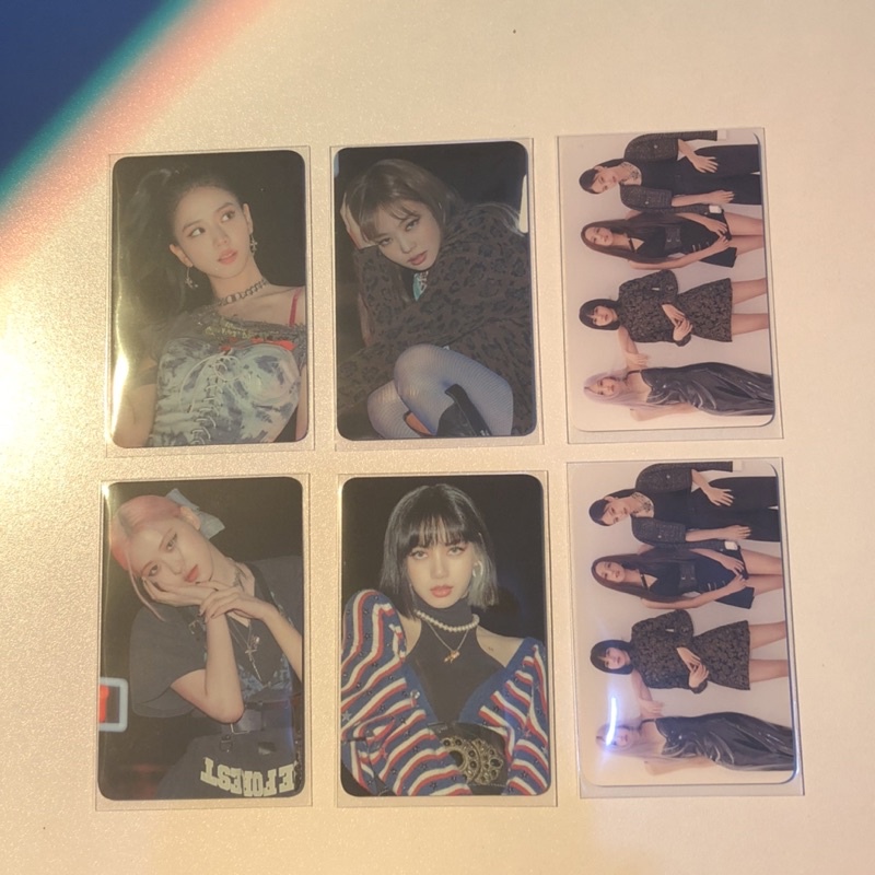 4+1 Ktown POB Photocard Jisoo Jennie Rose Lisa Blackpink