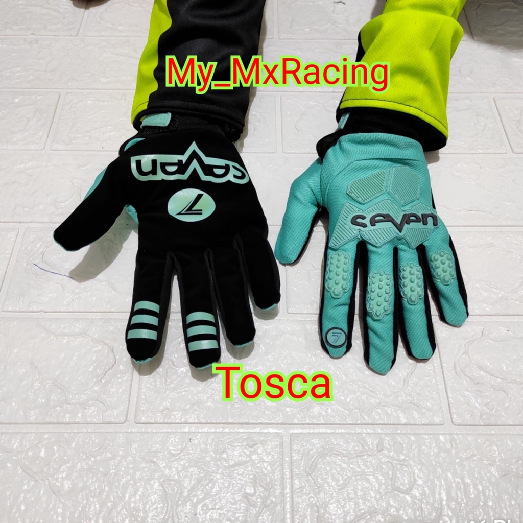 sarung tangan cross trail sarung tangan berkendara gloves anti slip sarung tangan murah bisa cod sarung tangan motor terlaris glove offroad TOSCA