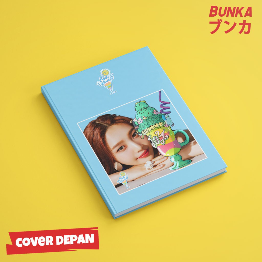 

Notebook K POP Red Velvet Joy Korean Hardcover A5 Buku Tulis Catatan Note Agenda Planner Jurnal
