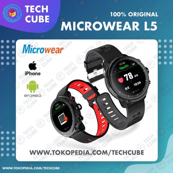 Microwear L5 Smartwatch Waterproof Heart Rate Alt Microwear X2 Plus