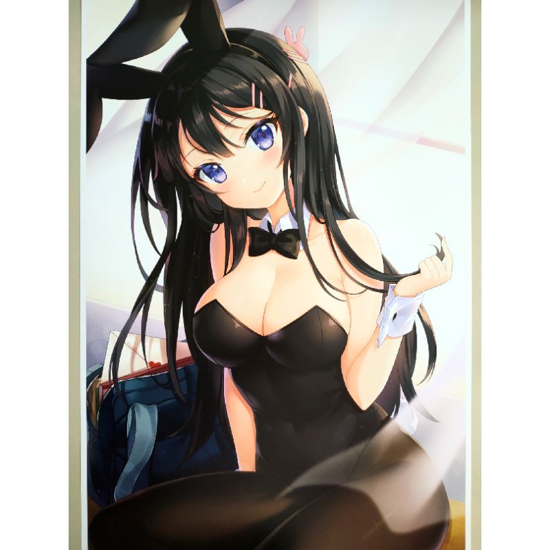 Poster Anime Seishun Buta Yarou wa Bunny Girl Senpai 1 Mai Sakurajima