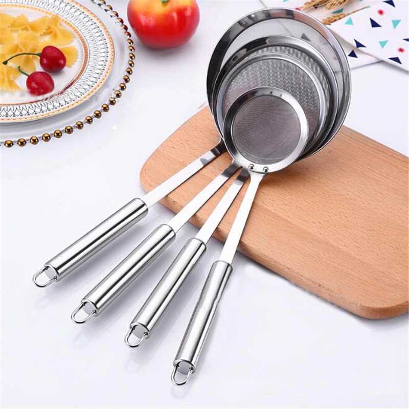 Spatula Alat Masak Goreng Makanan Dapur Fry Food Mesh Strainer Sendok Sepatula Gorengan Washable