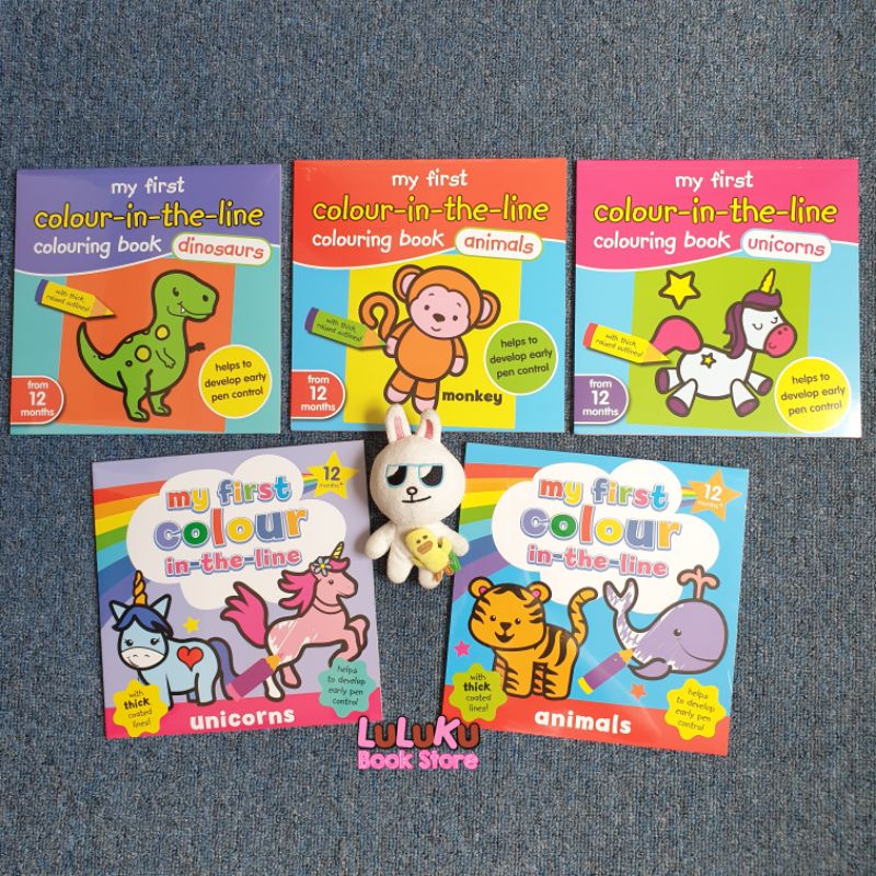 Jual Buku Mewarnai Anak Children Toddler Coloring Books My First