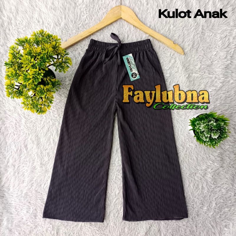 KULOT LIDI ANAK USIA 5-12 TAHUN/GIRLS CULOTTES/CELANA PANJANG