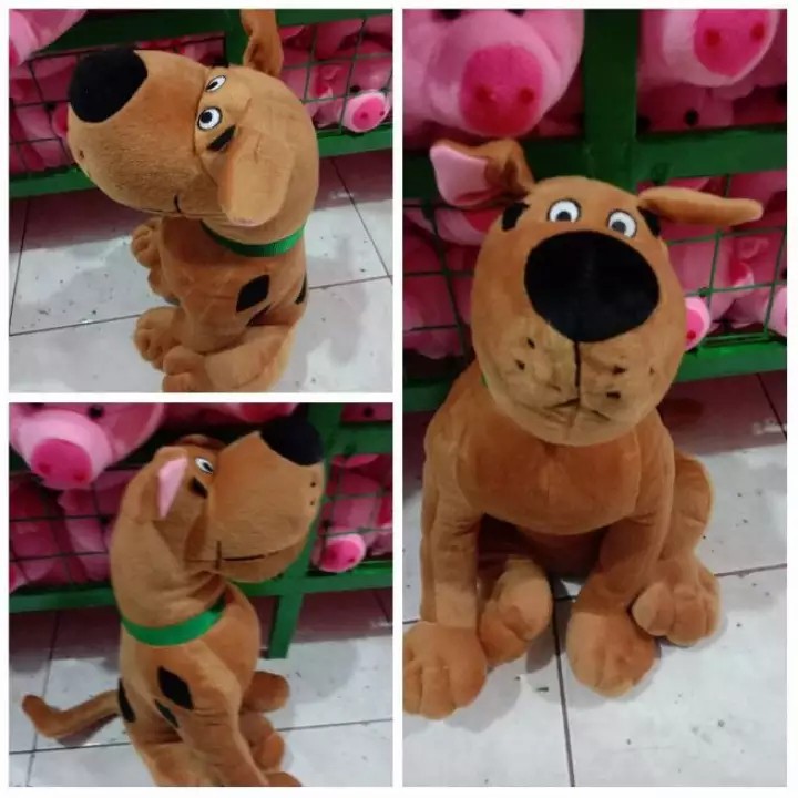 Boneka Anjing Scooby Doo Bahan Lembut / Mainan Boneka/skubi ***