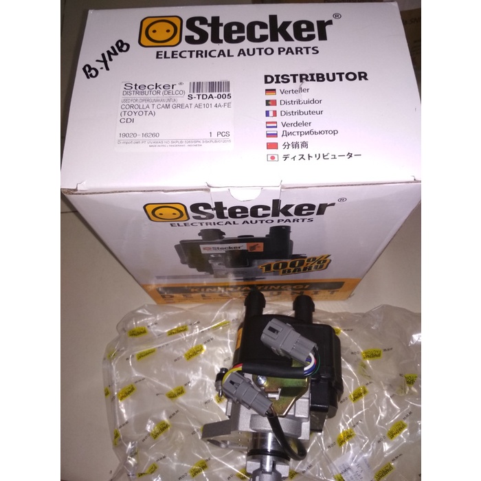 Distributor Assy-Delco Toyota Corolla Twin Cam & Great CDI Stecker (Kode A 001))