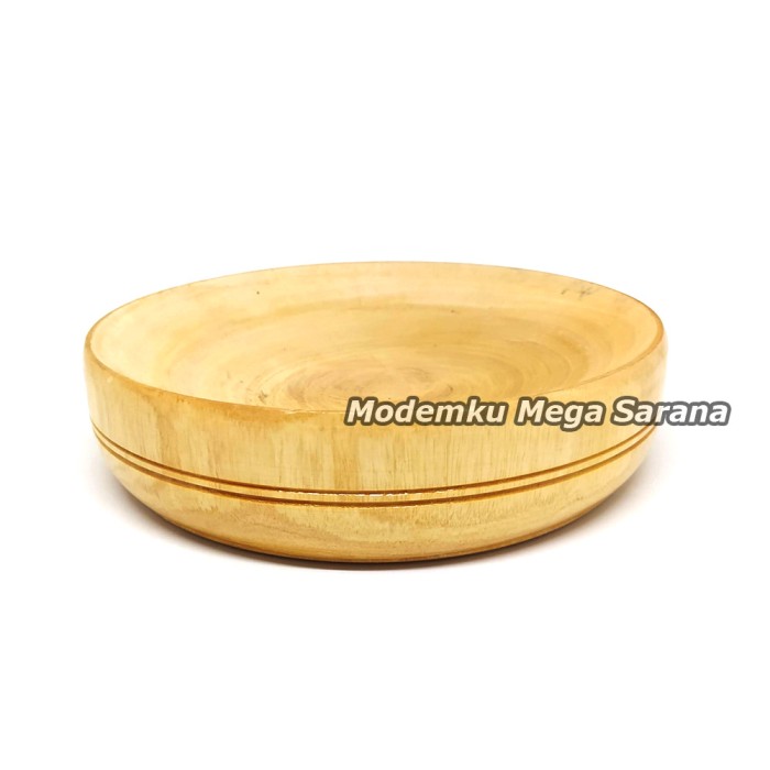 Cobek Kayu Cowek + Ulekan Munthu Kayu - 17 cm