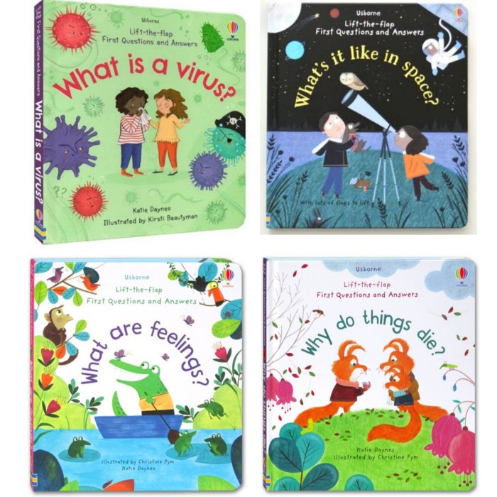 

PROMO buku cerita anak usborne lift the flap BR018