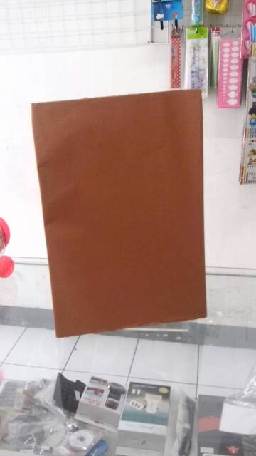 

Sampul buku coklat kuarto isi 10 lembar