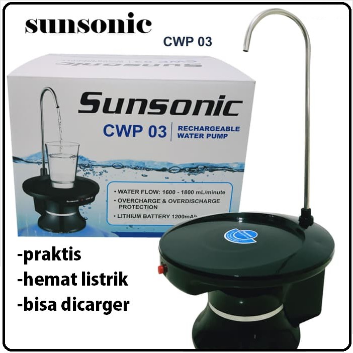 SUNSONIC CWP-03 Pompa Air Otomatis