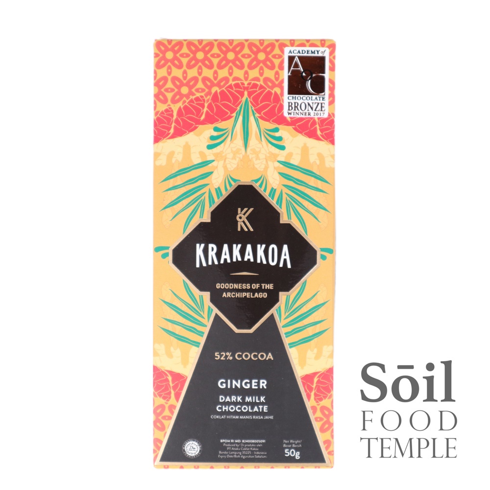 

Krakakoa Ginger Chocolate / Jahe Cokelat Krakakoa