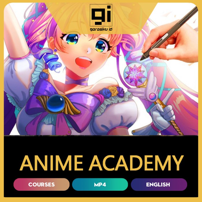 ANIME ACADEMY - HOW TO DRAW CHARACTER & BACKGROUNDS