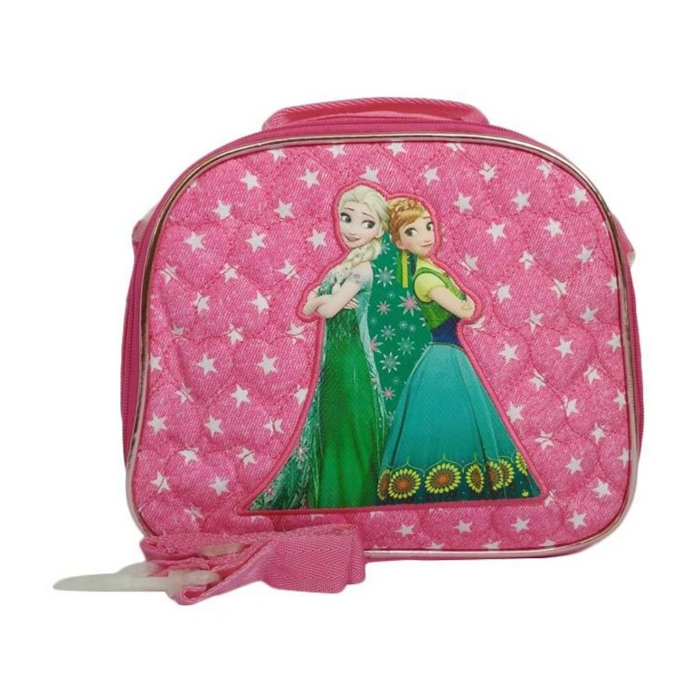 Tas Foil Lunch Bag Tas Selempang Backpack Anak Perempuan - Pink