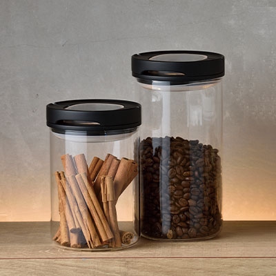 HARIO Sealed canister L - MCNJ-300-B | Storage Kopi dan snack