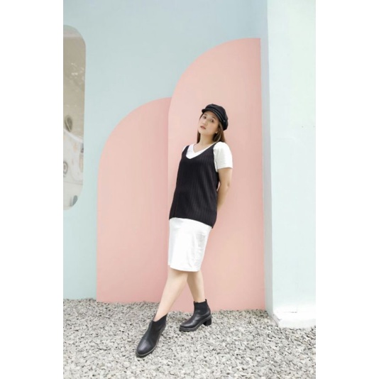 Irene Tanktop Vest Rajut Halus Premium Rompi Atasan Outwear Allsize Outer Fashion Korea Rajutan Teba