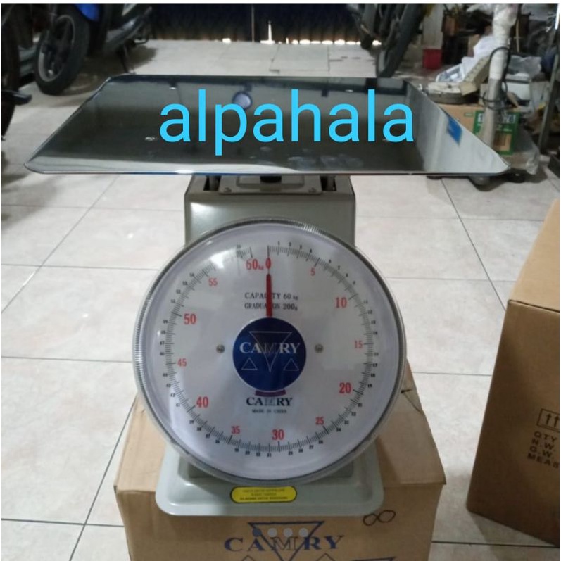 Timbangan jarum30kg Camry/ Timbangan piring datar Camry 30kg