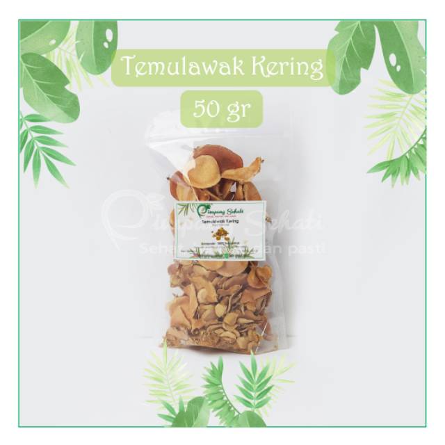 

Temulawak Kering 50 gr / Dried Curcuma / Rimpang Rempah JSR Temulawak Empon Sehati