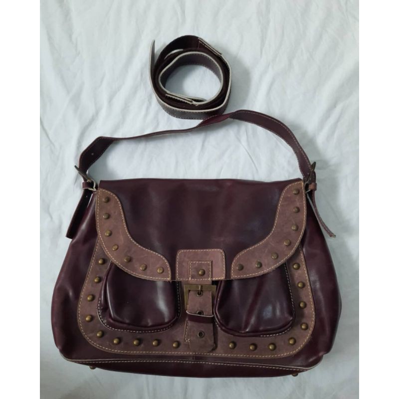 Leather Hand/Sling Bag (Tas kulit hand/Sling bag Second)