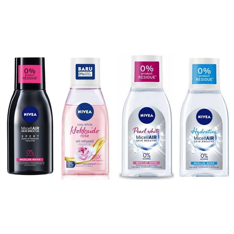 Nivea Micellar(Hokkaido Rose Oil-InfusedHokkaido Rose Oil-Infused/Black XPERT/Hydration)