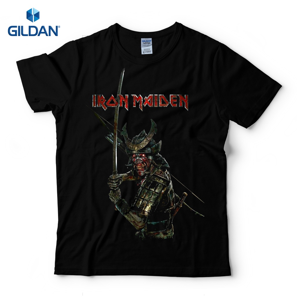 Kaos band Iron Maiden Senjutsu t shirt musik rock