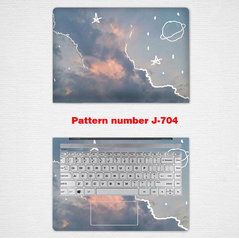 2 Pcs Stiker Laptop Universal Motif Pemandangan Bahan VINYL Ukuran 12 13 14 15.6 Inch HP ProBook 450 g7 15-EG 845 g7 14S-FQ 14-dhprotektor LGBT