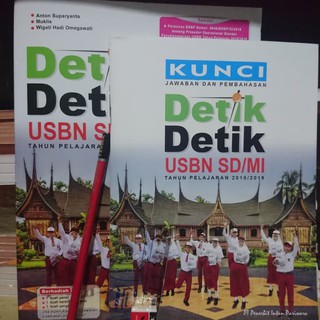 Detik Detik Usbn Sd Mi 2019 Dan Kunci Jawaban Pencil Shopee Indonesia