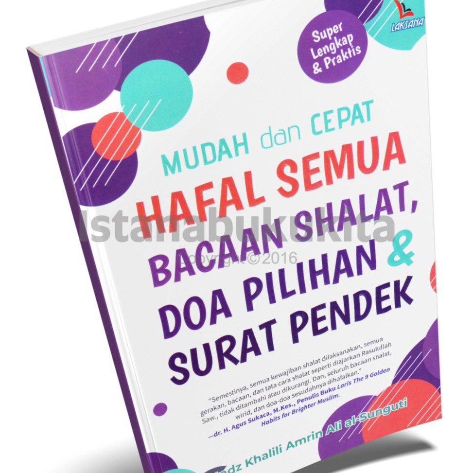 Mudah Dan Cepat Hafal Semua Bacaan Shalat Doa Pilihan Surat Pendek Shopee Indonesia
