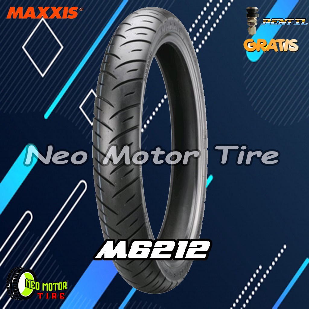 BAN MOTOR MAXXIS M6212 80/90 RING 16 TUBELESS