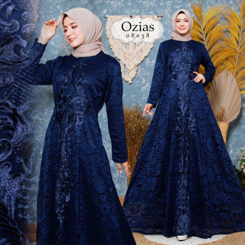 Gamis - Dress Muslim - Gamis Pesta - Dress - Fashion Muslim - 08058 Sp64 - Sp65