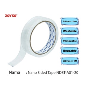 

Nano Double Sided Tape NDST-A01-20